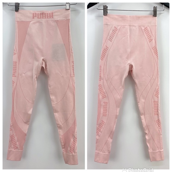 Puma NWT Pink Evostripe Evoknit 7/8 Tights, XS - Picture 9 of 16